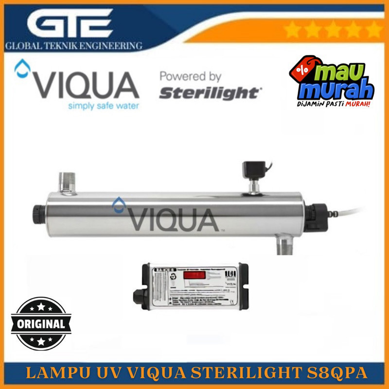 lampu uv viqua sterilight S8QPA Lampu Ultra Violet Viqua 8 GPM Canada