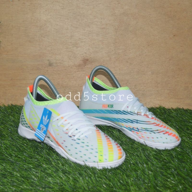 EQ18GA Sepatu Futsal Terbaru Adidas Predator Edge,3 firm ground junior football shoes