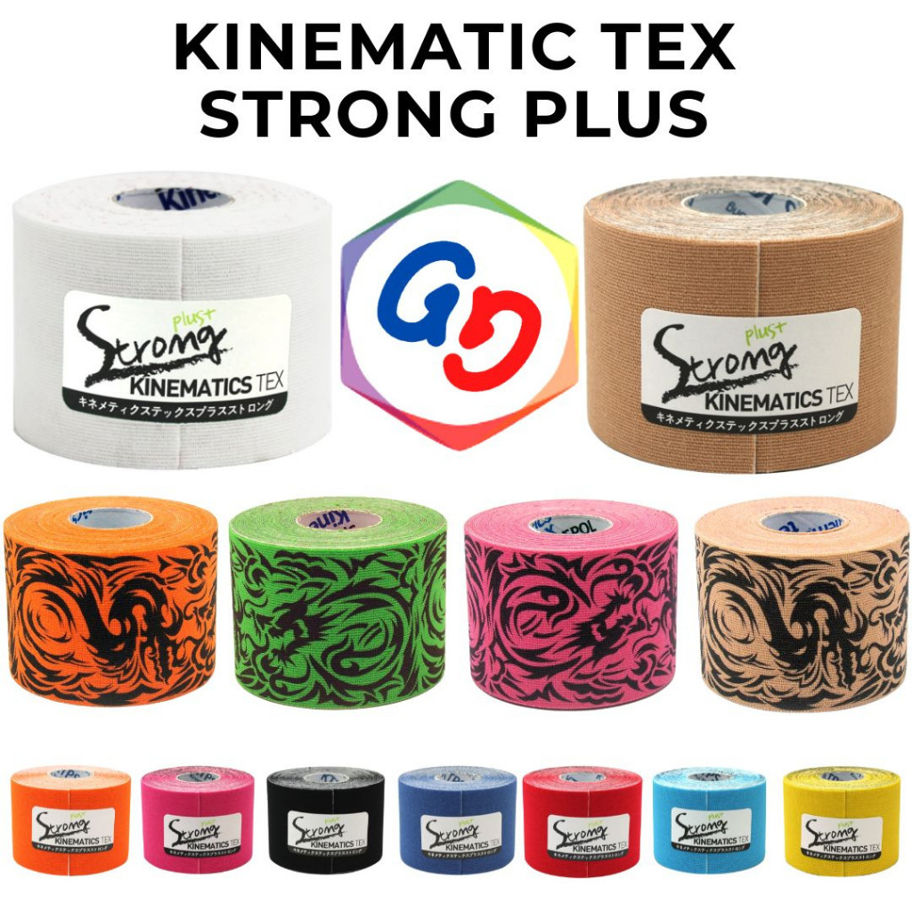 TU61SD Kinematic Tex Strong Plus (KTSP) Original 5 Cm x 5 M / Kinesiology Strong Plus