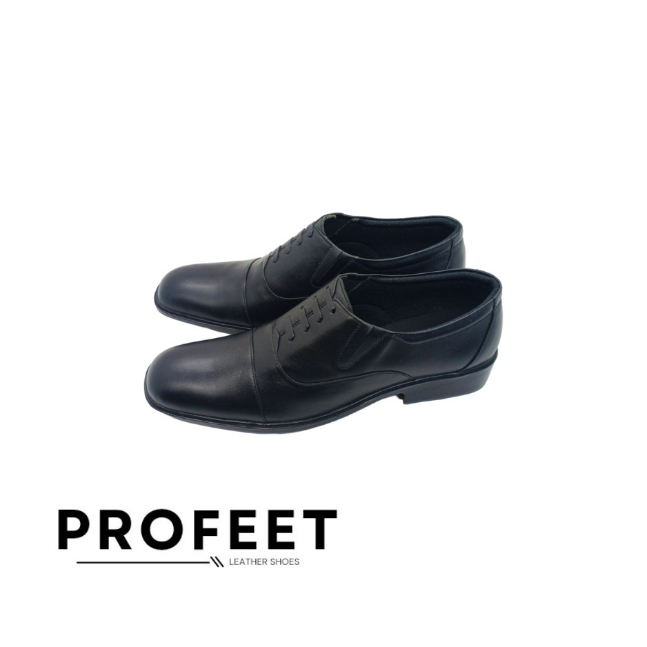 Sepatu Kulit Pantofel Pria Kerja Kantor Formal - sepatu kulit asli