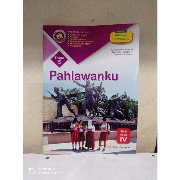 Buku PR Tematik Kelas 4 Tema 5 Intan Pariwara