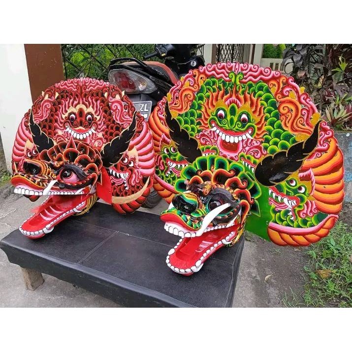 barongan ank2 umur 5 tahun - barongan devil 1 set dewasa pecut bopo entul barongan jumantoro barong 
