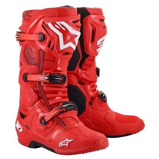 ALPINESTARS TECH 10 RED NEW ORIGINAL SEPATU ALPINESTARS TECH 10