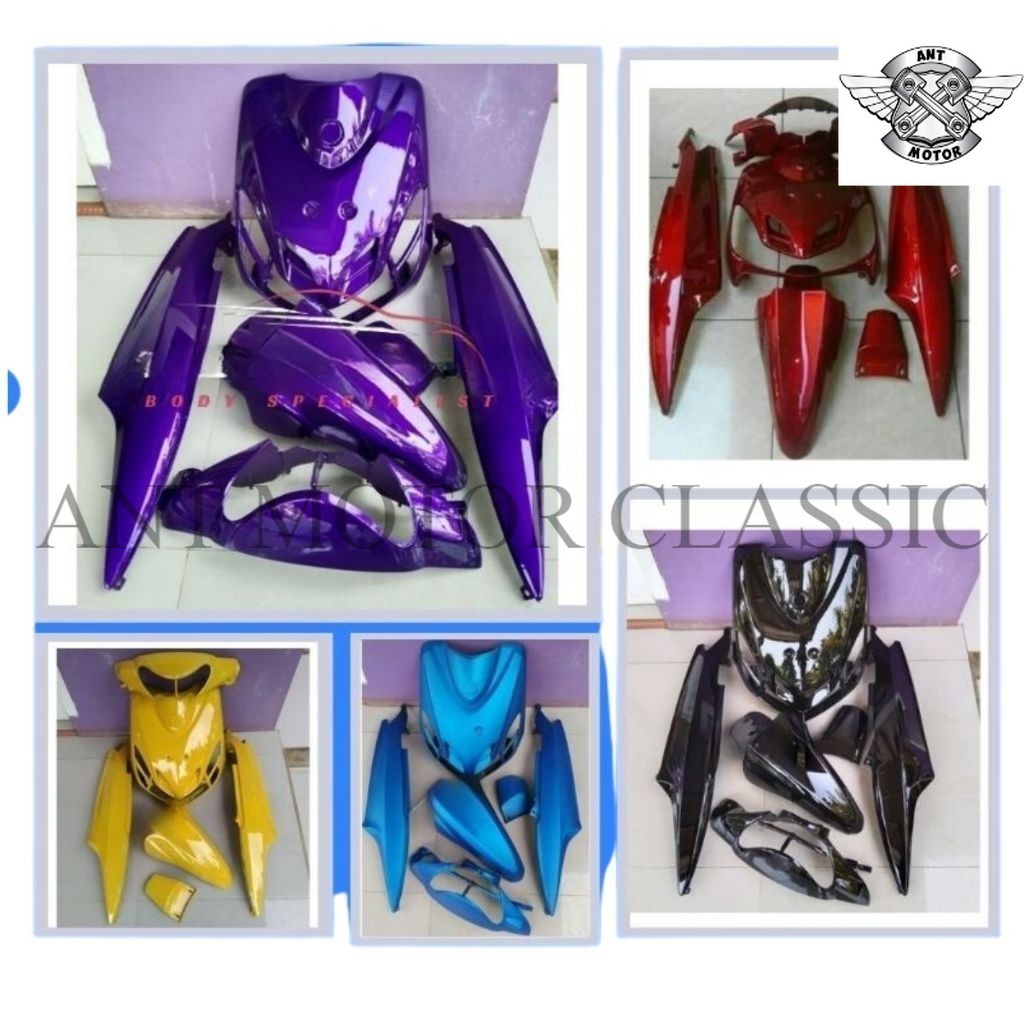 Full Bodi Body Motor Mio Sporty Full Set All Warna Mirip Ori