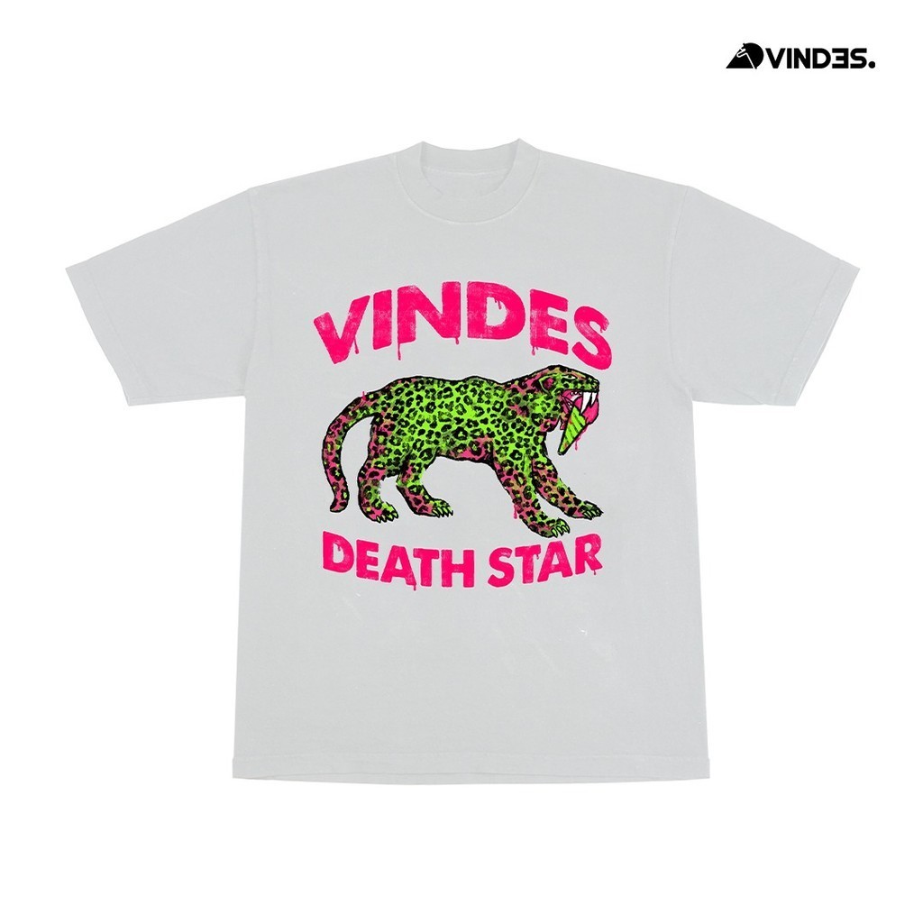 Vindes Store - Kaos - Vindes Death Star Neon Pink Green - SS