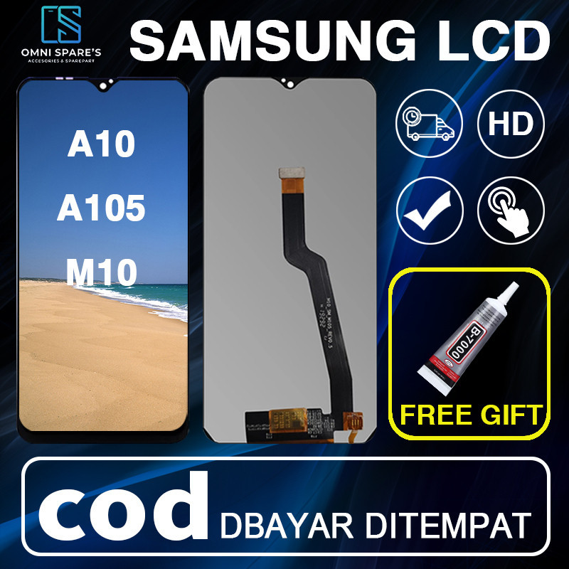 【ORIGINAL】Lcd Samsung A10 A105 M10 M105 Fullset Original Touchscreen asli Layar hp copotan