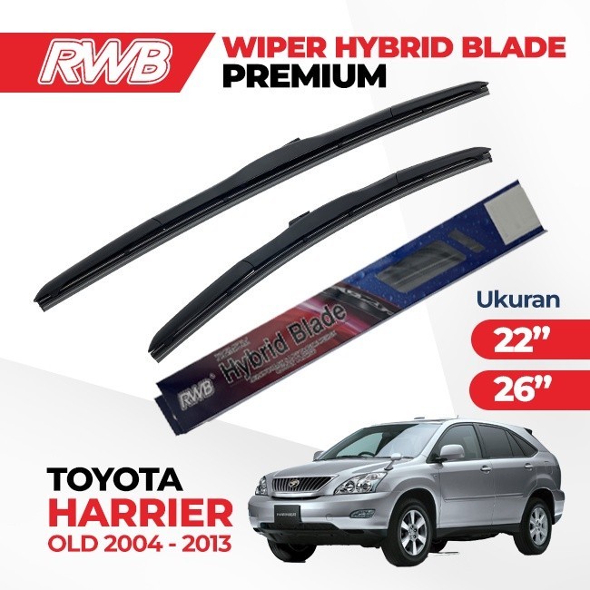 Wiper Mobil Toyota Harrier (2004-2013) Sepasang