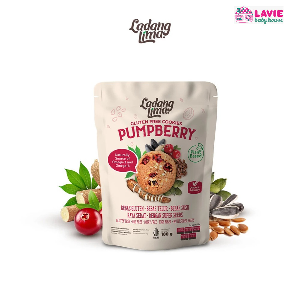 

LADANG LIMA Pumpberry 180g Cookies