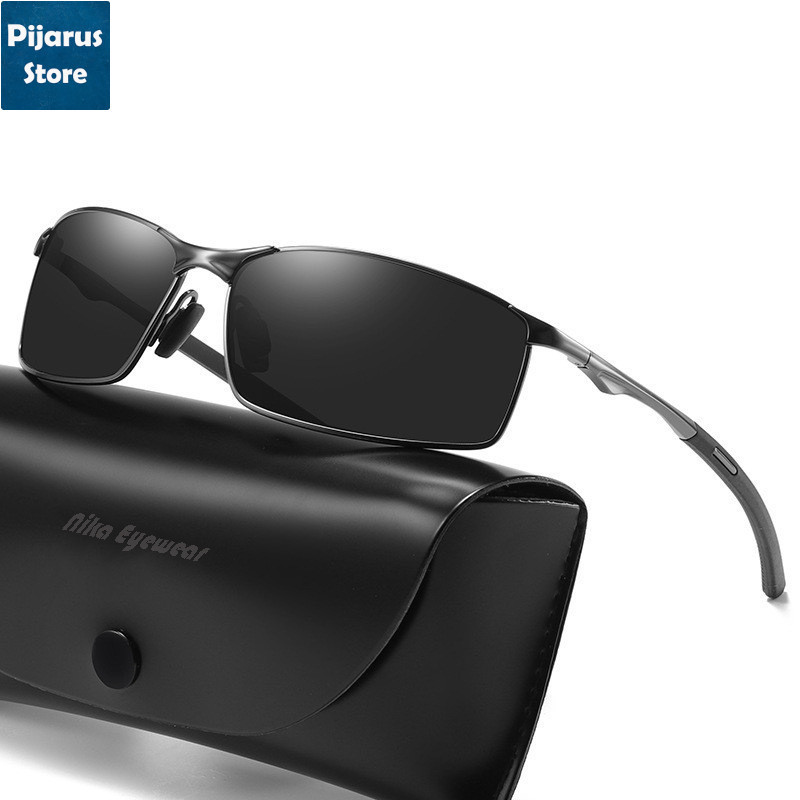 RB5 Kacamata Pria Running Polarized UV Protection Mengemudi Kaca Mata Hitam Sport