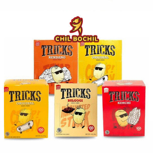 

TRICKS BISKUIT KENTANG BOX 150 GRAM ISI 10 PACK - ALL VARIAN - CHIL BOCHIL