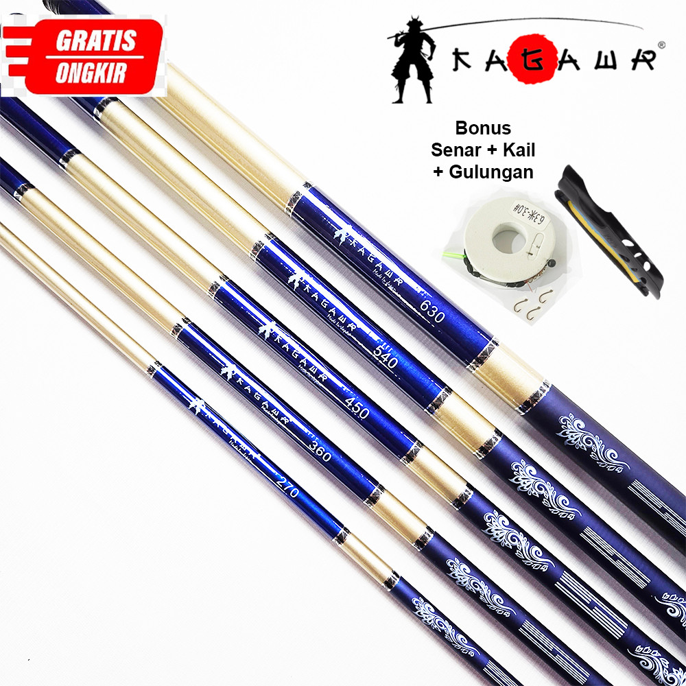 Joran Tegek Kagawa Japan Original GOLD BONUS Gulungan Tegek