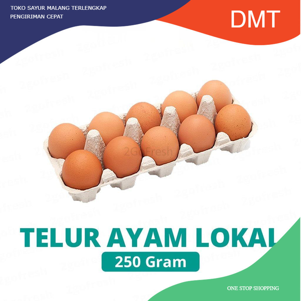 

Telur Ayam Lokal 250gr Fresh - Sayur Sayuran