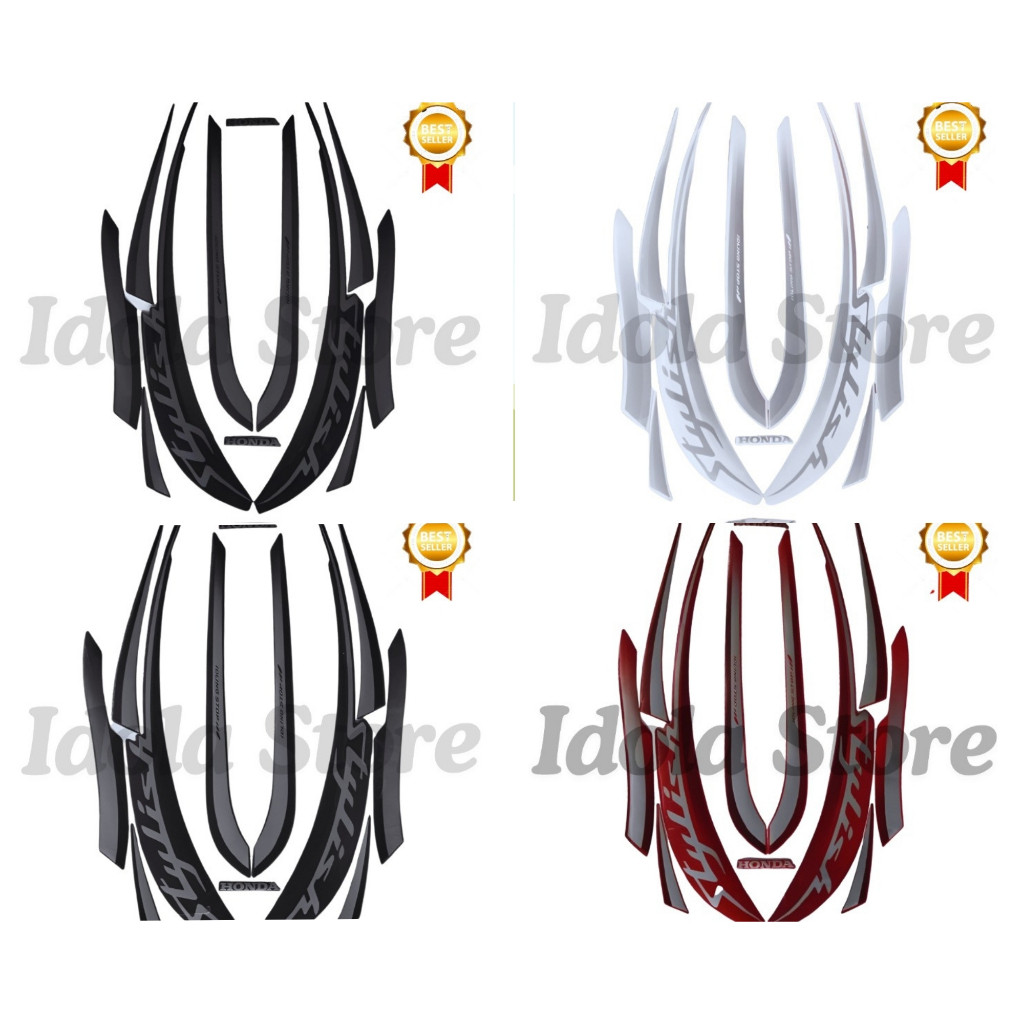 Stiker Striping Motor Scoopy Staylish 2019 Lis Les Body Scoopy Staytlish 2019 Terbaik