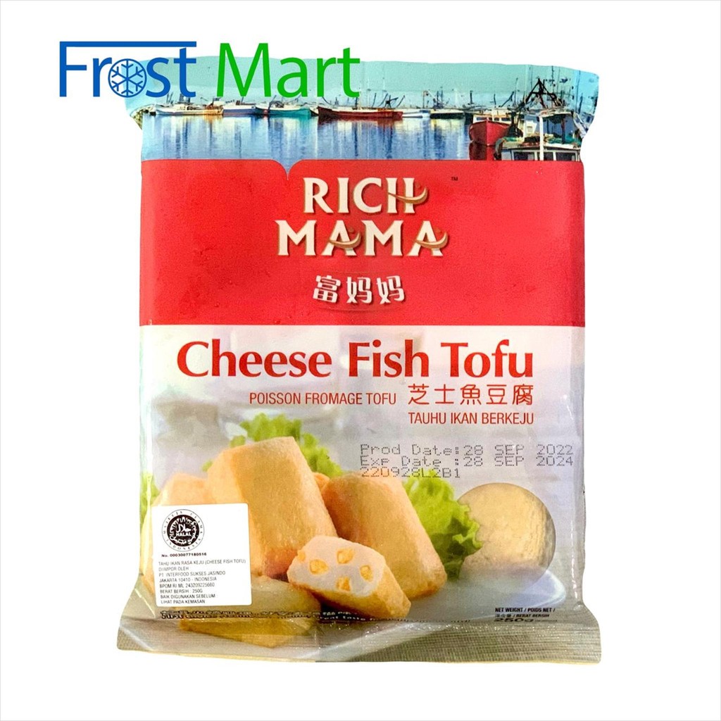 

Cheese Fish Tofu Rich Mama 250Gr