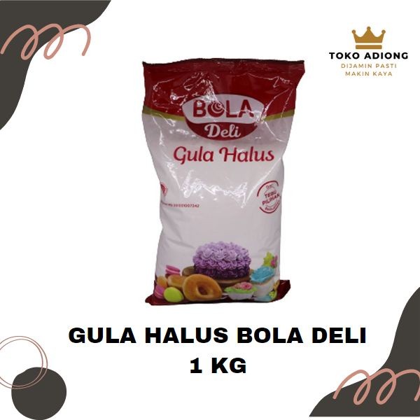 

GULA HALUS - BOLA DELI - 1KG / KEMASAN EKONOMIS