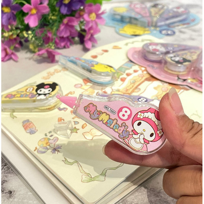

TIPEX TARIK 8M mini / Penghapus Pen Pena Tip-ex Kertas Correction Tape Stationary / MURAH TIP X TIPX TIP EX SANRIO UNICORN