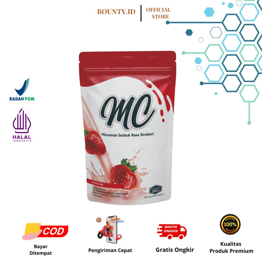 MC Collagen Drink With Birdnest and Saffron Extract | Minuman Pencerah Kulit with L-Glutathione | Co