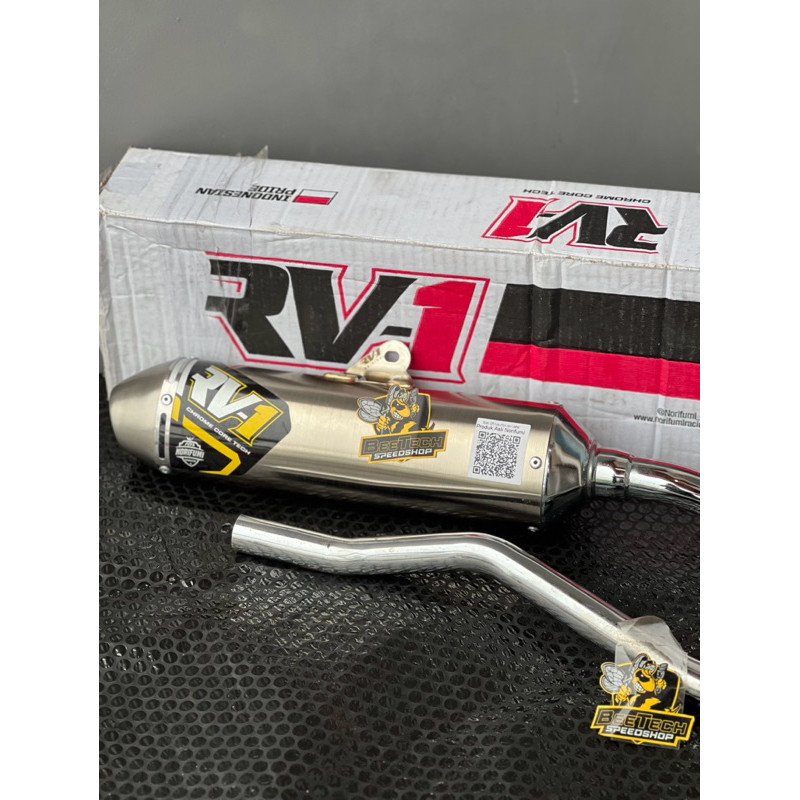 KNALPOT RACING RV-1 N4 CRF 150/KLX/WR 155 ORIGINAL RV-1