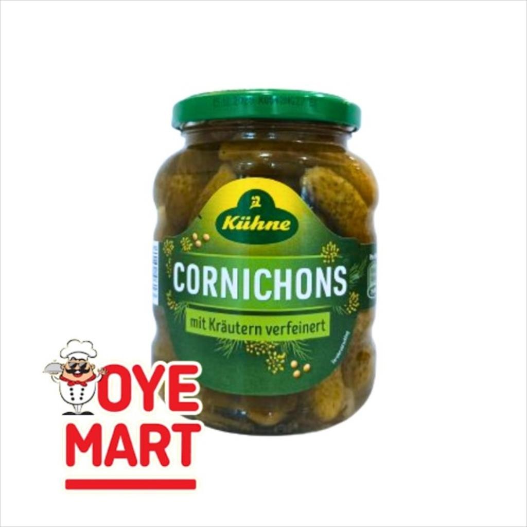 

KUHNE CORNICHONS 190GR/ACAR KETIMUN PICKLE