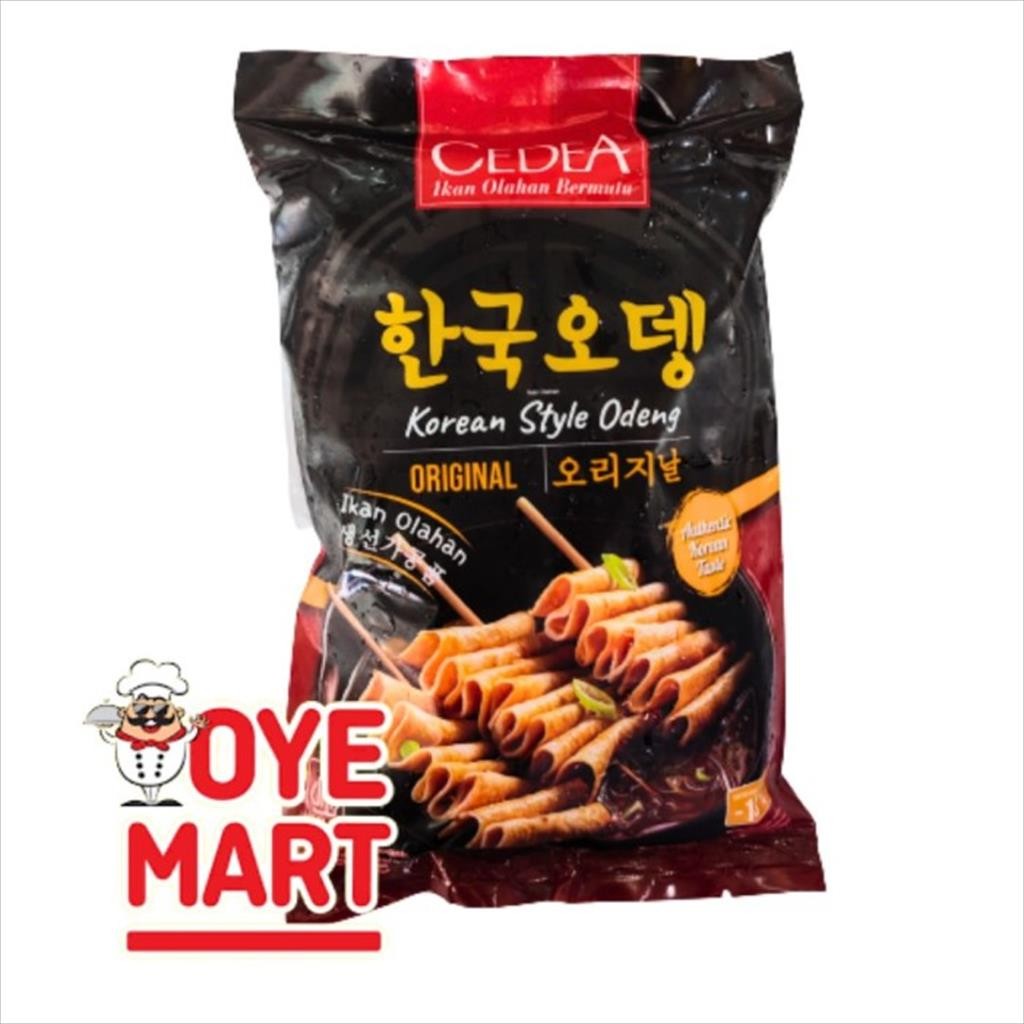 

CEDEA KOREAN ODENG ORIGINAL 480GR/CEDEA KOREAN STYLE EOMUK FISH CAKE ORIGINAL