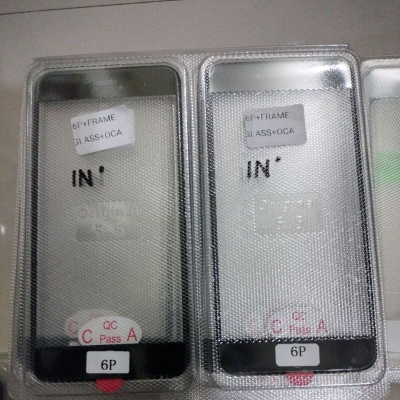 GLASS LCD KACA TOUCHSREEN IPHONE 6+PLUS/6S+ PLUS OCA+FREME