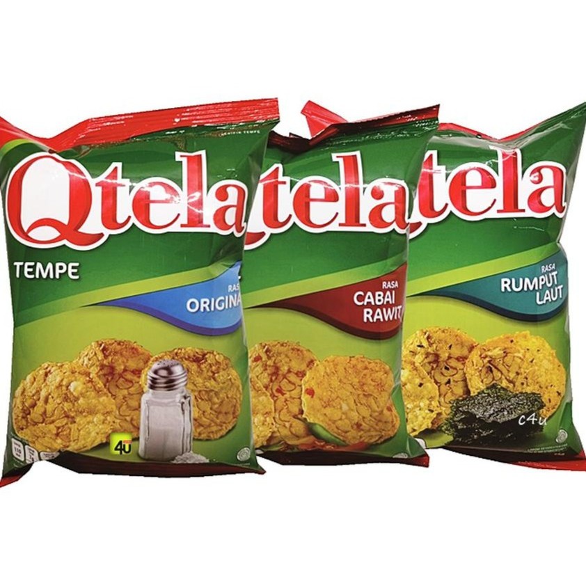 

Qtela Keripik Tempe Isi 55 Gram