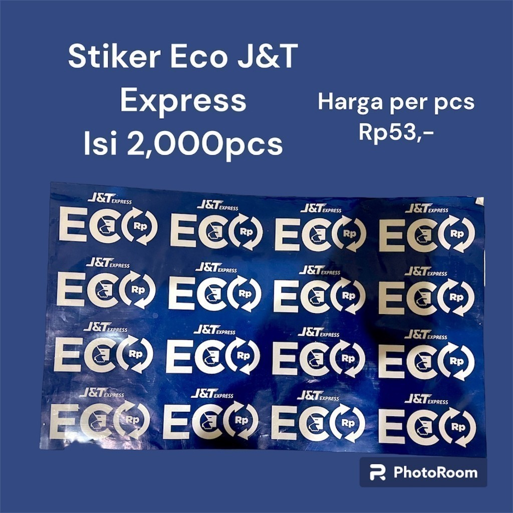 

Stiker ECO JNT Sticker isi 2000 lembar ready stock