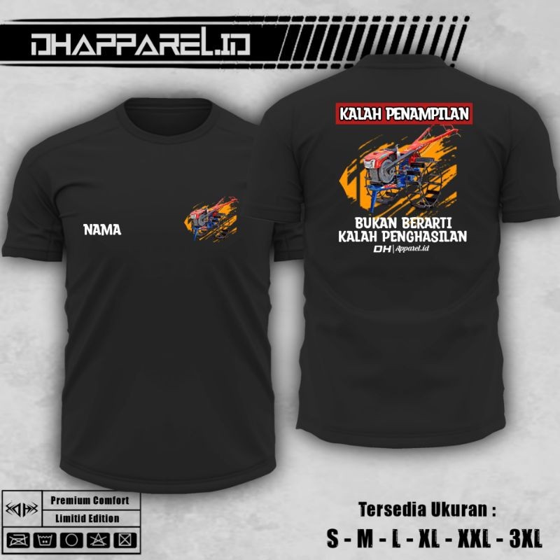 KAOS DISTRO TRAKTOR SAWAH || KALAH PENAMPILAN