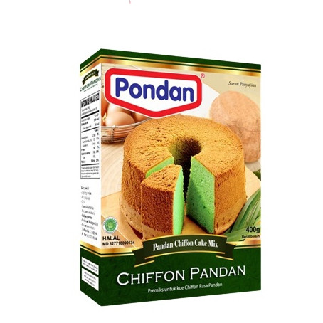 

Pondan Premiks Chiffon Pandan 400 Gram