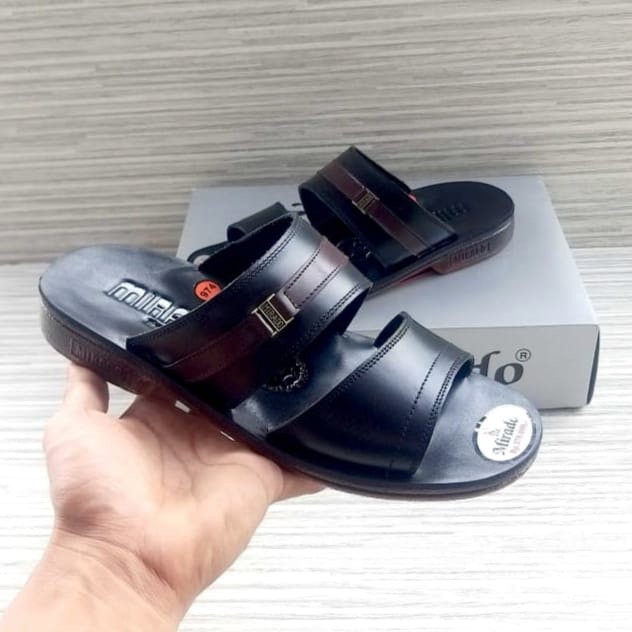 Terlaris Mirado 974 sandal kulit asli pria original classic sries sandal pria casual sendal slide pr