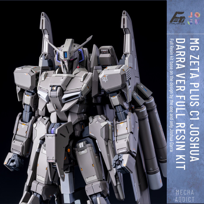 MG Gundam Zeta Plus C1 Full Resin Kit Joshua Darrah Ver by Friday Bad Guy
