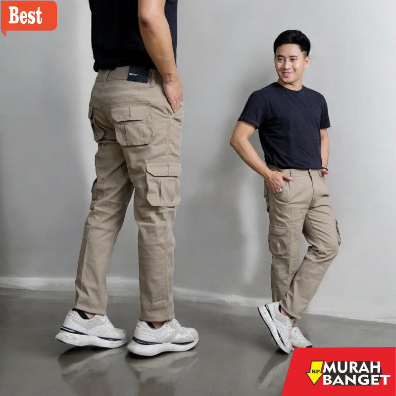 celana cargo panjang pria Celana Cargo Panjang Pria Premium