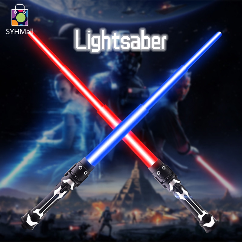 Pedang Starwars cosplay Mainan pedang starwars pedang lampu light saber cosplay pedang laser sword
