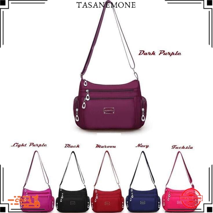 Z-004 - SELEMPANG - TAS IMPORT MURAH - TAS WANITA - TAS ANTI AIR RRN 032 J2 IMPORT JAKARTA
