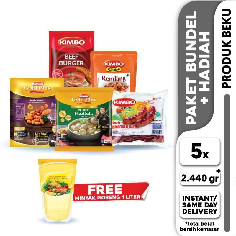 

Paket KIMBO Feast 2 + FREE Minyak Goreng