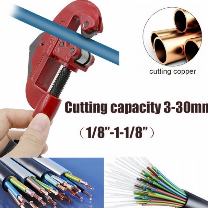 

DP99 CT-1031 TUBE CUTTER ALAT POTONG PIPA PLASTIK ALUMINIUM DLL