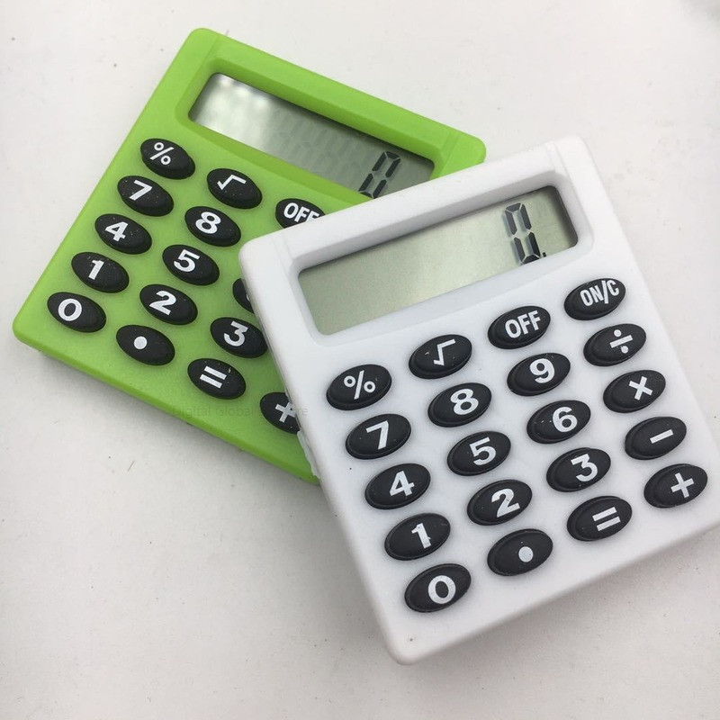 

Boutique Stationery Small Square Calculator Personalized Mini Candy Color School & Office Electronics Creative Calculator