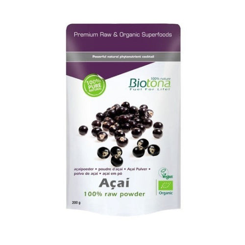 

Biotona Acai Raw Powder 200 g | Superfood