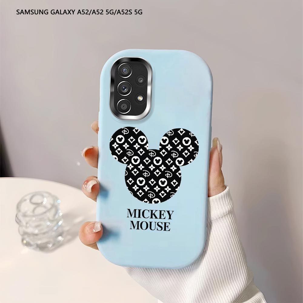 Untuk Samsung Galaxy A52 A52S 5G A32 A22 A12 4G 5G M12 M22 Soft Original Liquid Silicone Casing Cart
