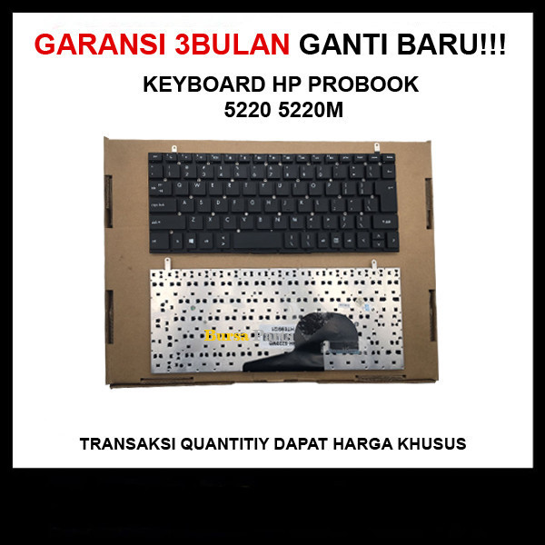 Keyboard HP Probook 5220 5220m .