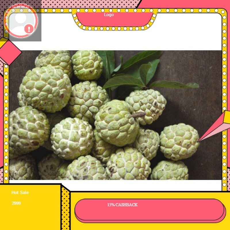 

Buah srikaya mateng per 1 pcs