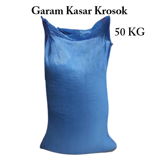 

Garam Kasar 50 KG / Garam Krosok 1 Sak / Garam Murni Asli / Garam Kolam Garam Pupuk Garam Ikan Aquarium / Garem Kasar Kristal Krosok Non Yodium Vitamin Ikan Best Seller Promo