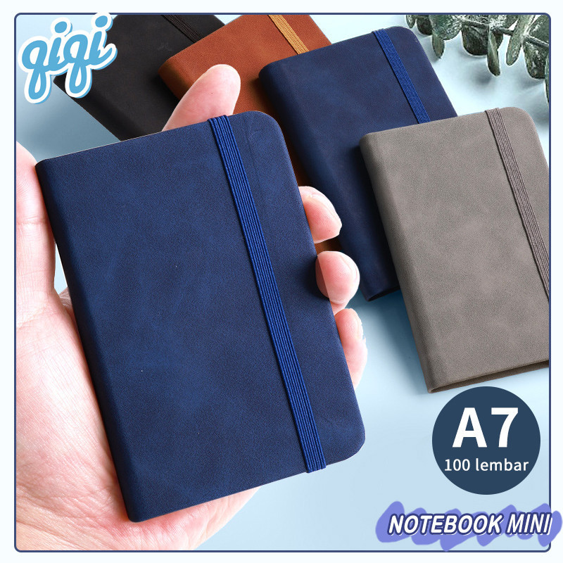 

Notebook A7 / bukuA7/ Buku Tulis / Buku Catatan MIni Kecil Pocket 100 lembar - Qiqi Treasure