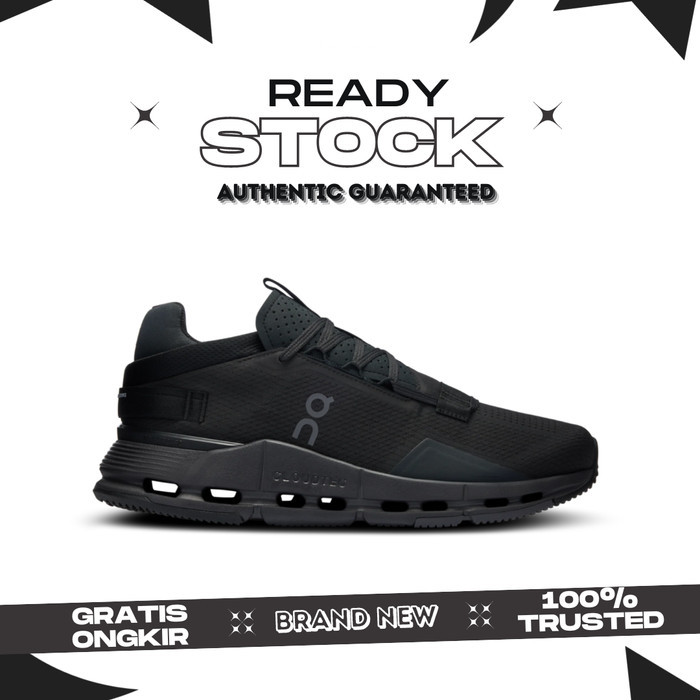 ON Cloudnova 2 Triple Black