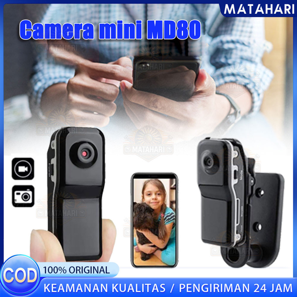 Camera mini MD80 / Mini DV / Kamera Pengintai Digital Spy Kamera Video Foto Voice Recorder Thumb