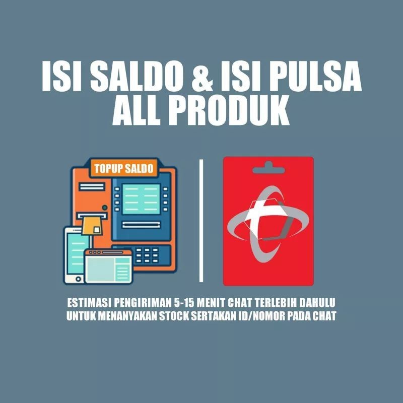 

Topup Saldo dan Isi Pulsa Telkomsel