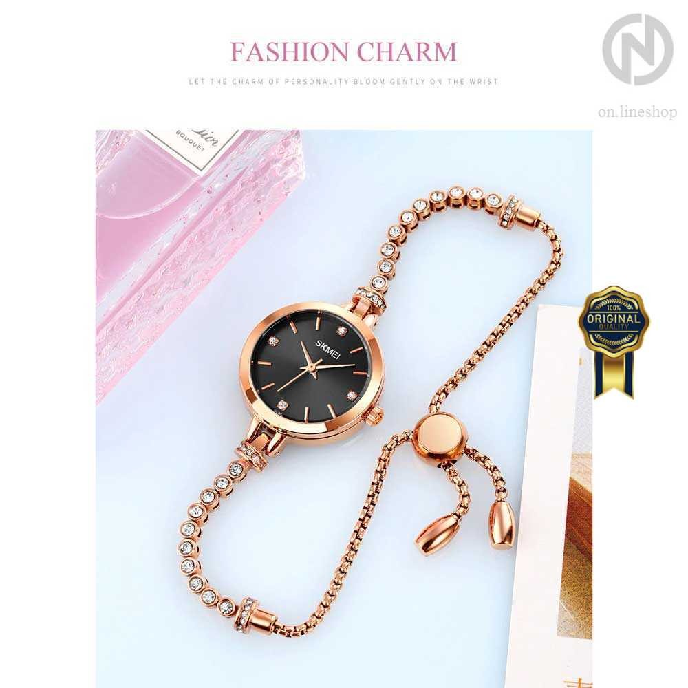 SKMEI Jam Tangan Analog Wanita Watch Fashion - 1854 - on.lineshop