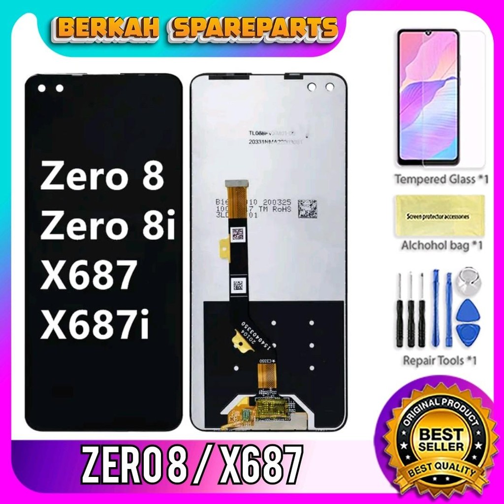 LCD INFINIX ZERO 8 / X687 / ZERO 8I / X687I FULSET