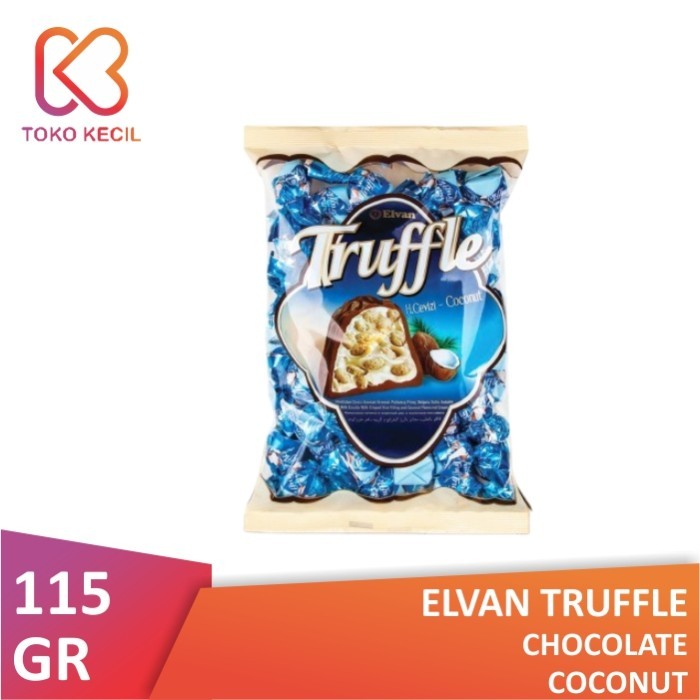 

Elvan Truffle Chocolate Coconut 115gr