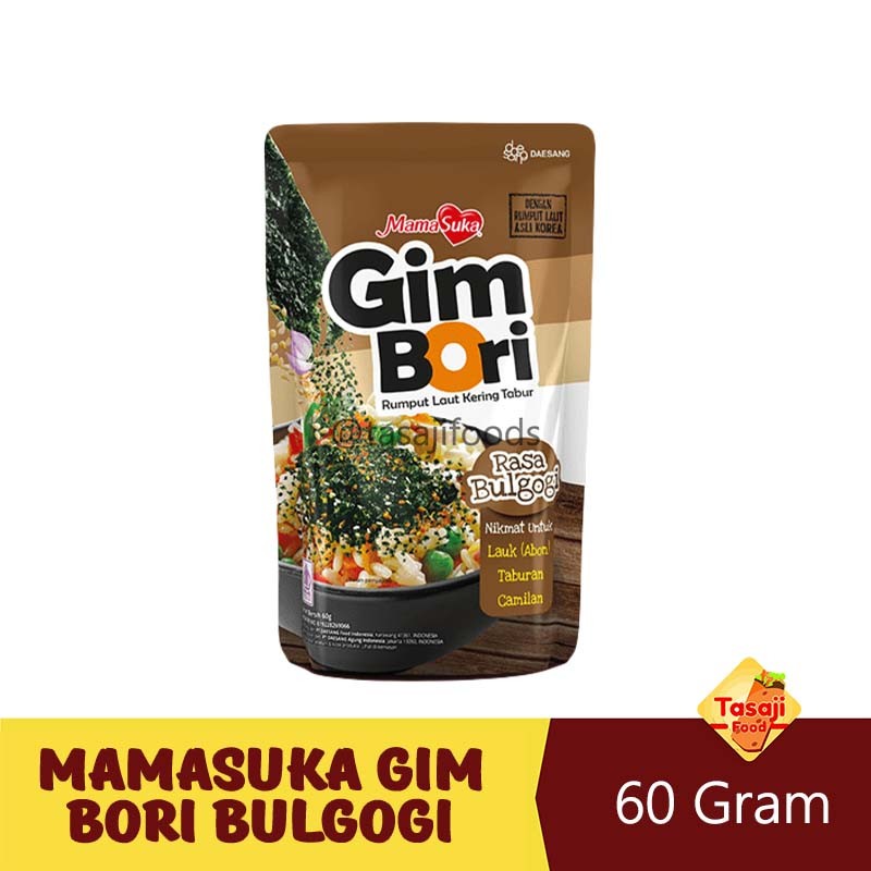 

MamaSuka Gim Bori Bulgogi 60 Gram Nori Tabur